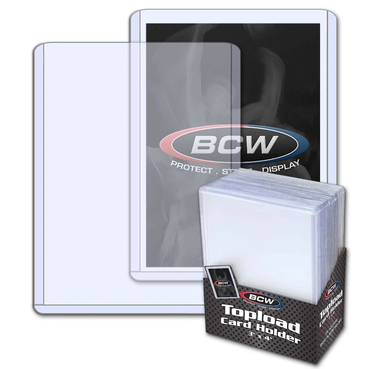 BCW 3x4 inches Topload Card Holder - Standard