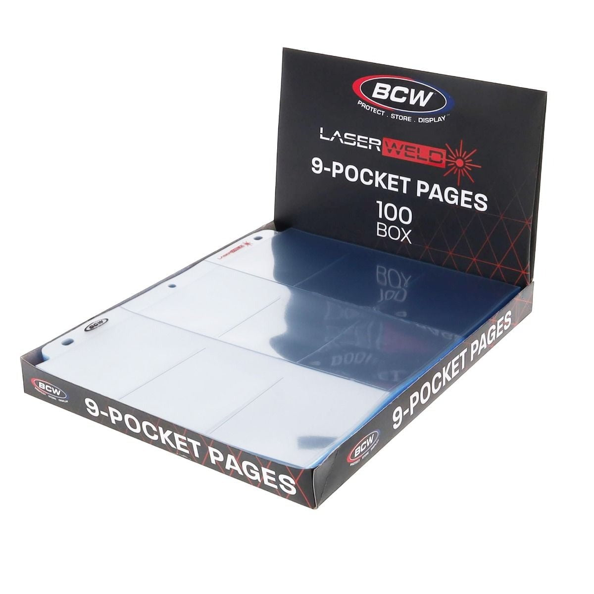 BCW 9-Pocket Page LaserWeld® (100 CT. Box)