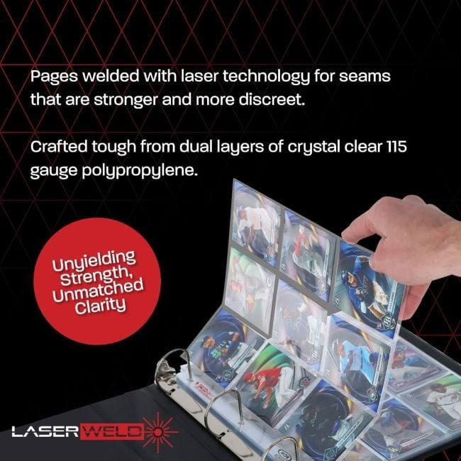 BCW 9-Pocket Page LaserWeld® (100 CT. Box)