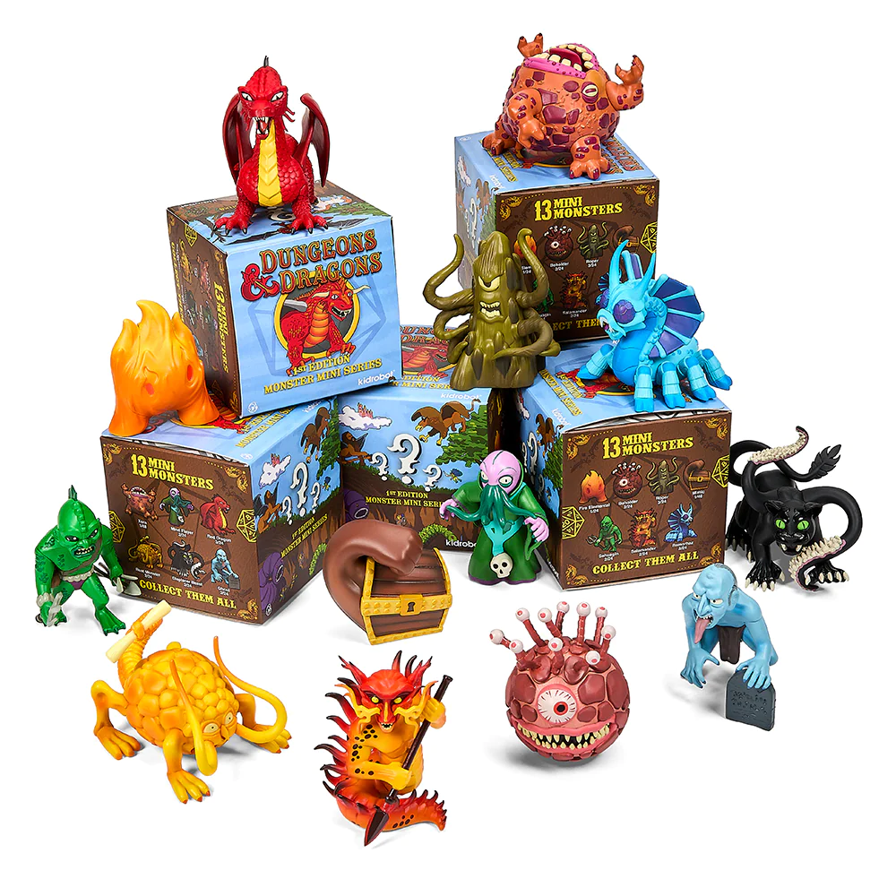 D&D: 3" Vinyl Minis Series 1 (SOLD per piece)