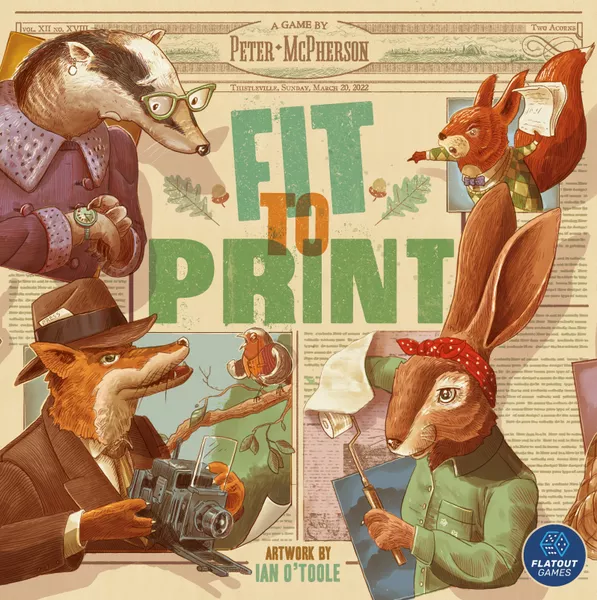 Fit to Print (KS Edition) - Includes Promo Mini Expansion