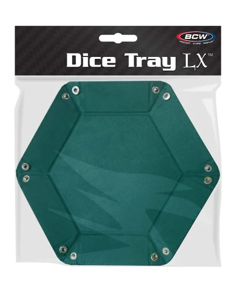 BCW Hexagon Dice Tray LX - Teal