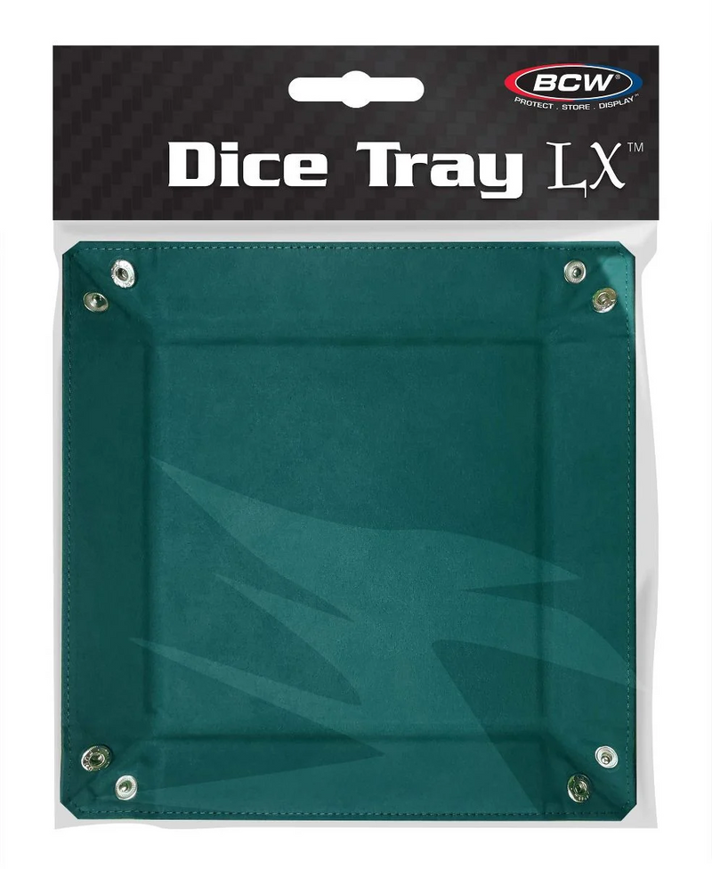 BCW Square Dice Tray LX - Teal