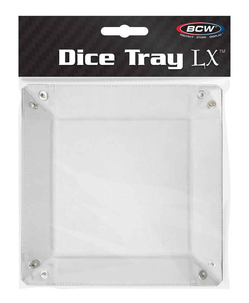 BCW Square Dice Tray LX - White
