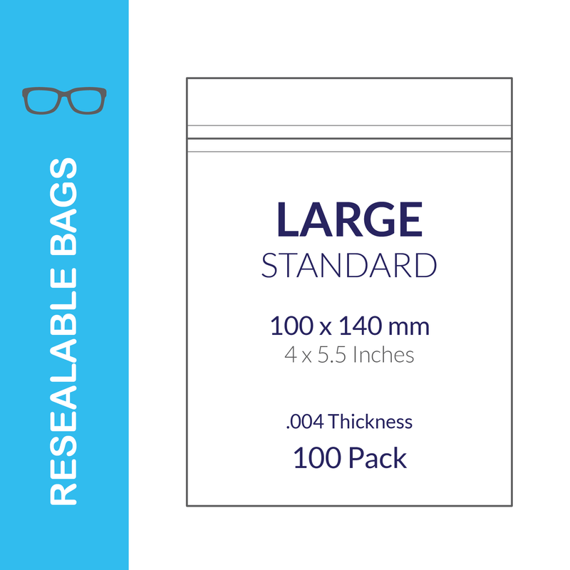 Resealable Bags (Various Sizes)