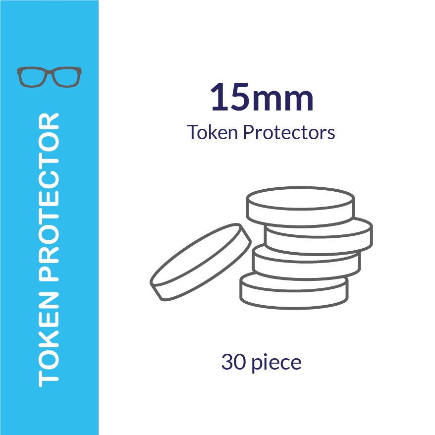 Round Token Protectors (30-Piece Pack)