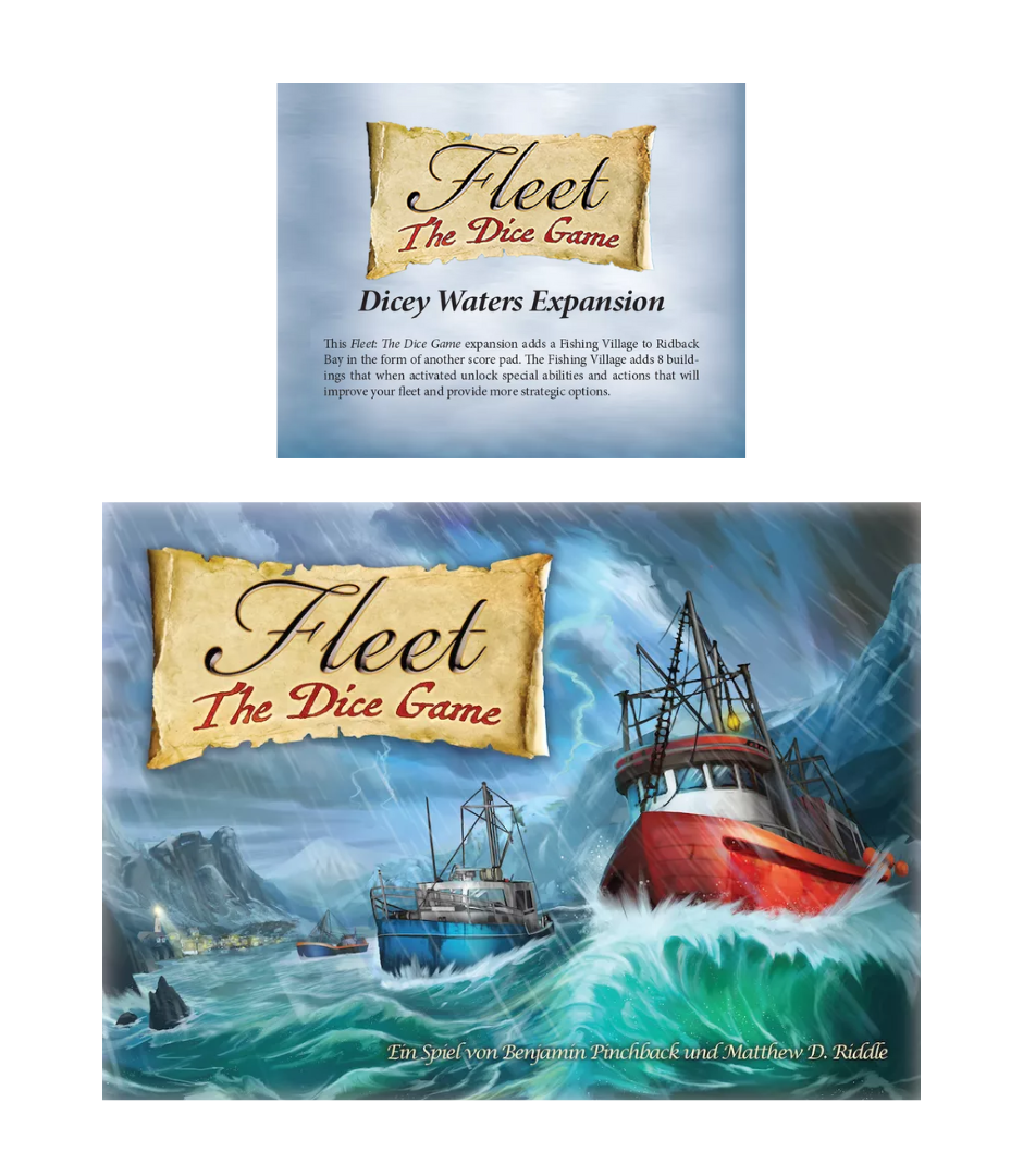 Fleet: The Dice Game Bundle: Core Game with Dicey Waters Expansion