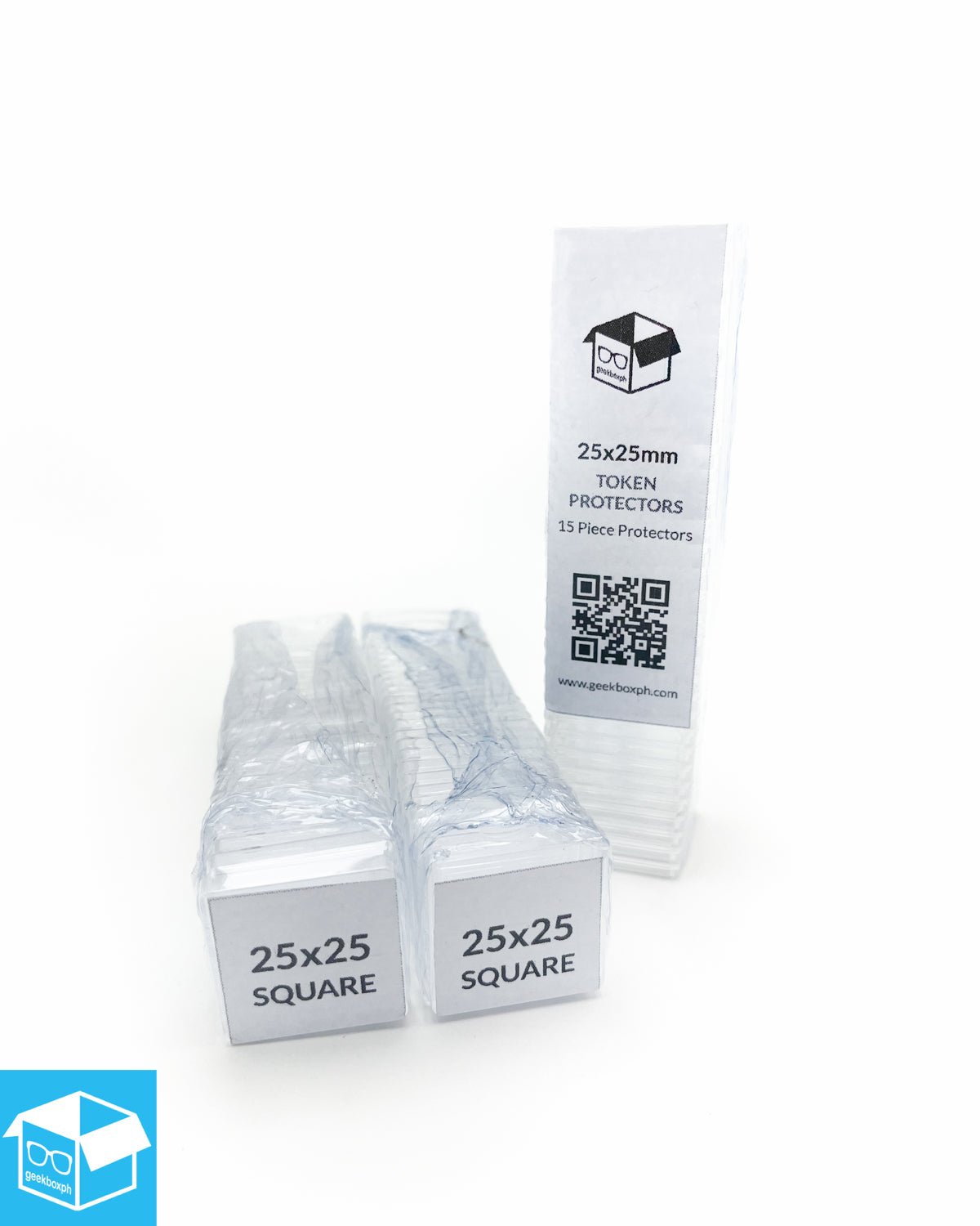 Square Token Protectors (15-Piece Pack)