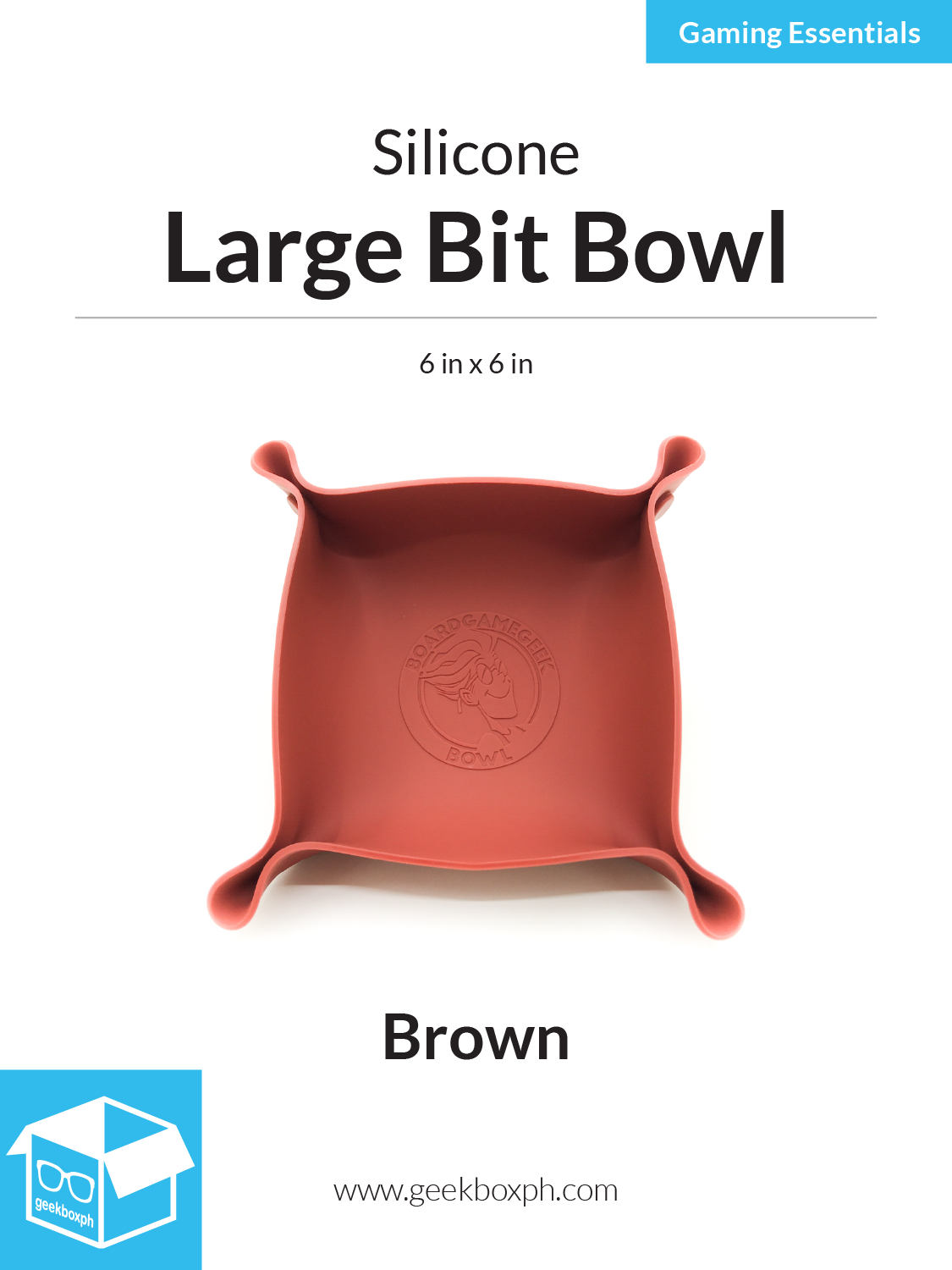 GeekUp Bit Bowls Large (New BGG Logo)