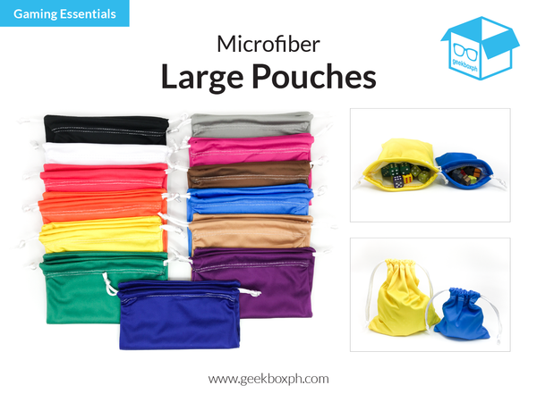Microfiber Large Pouches - 13x16cm