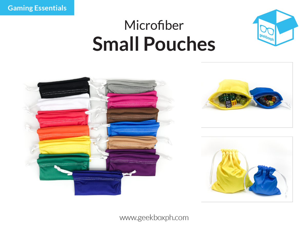 Microfiber Small Pouches - 9x10cm