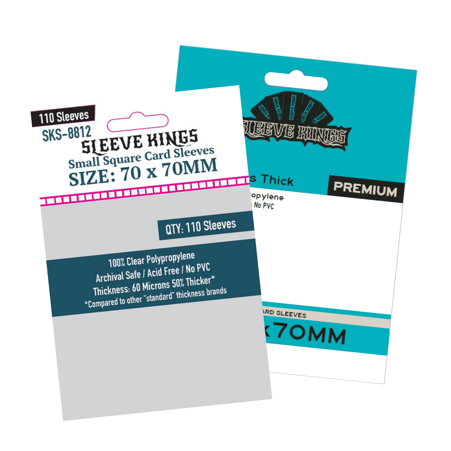 Sleeve Kings 7 Wonders Card Sleeves 65x100mm Philippines - GeekBox.PH