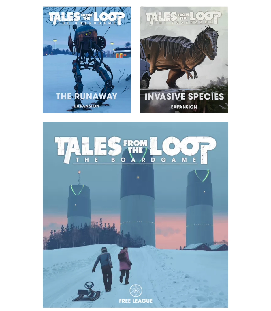 Tales From the Loop The Board Game Bundle: Core Game with Invasive Spe