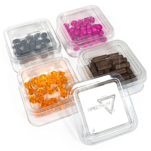 BCW: Spectrum Board Game Bit Boxes with Lid (4)