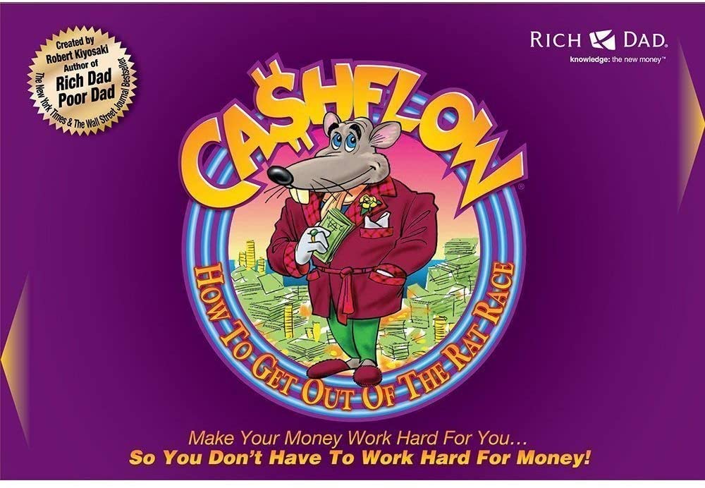 人生ゲーム Rich Dad Poor Dad  CASHFLOW101 English Amazon.com: The Rich Dad Cashflow 101 202 No More Rat Race