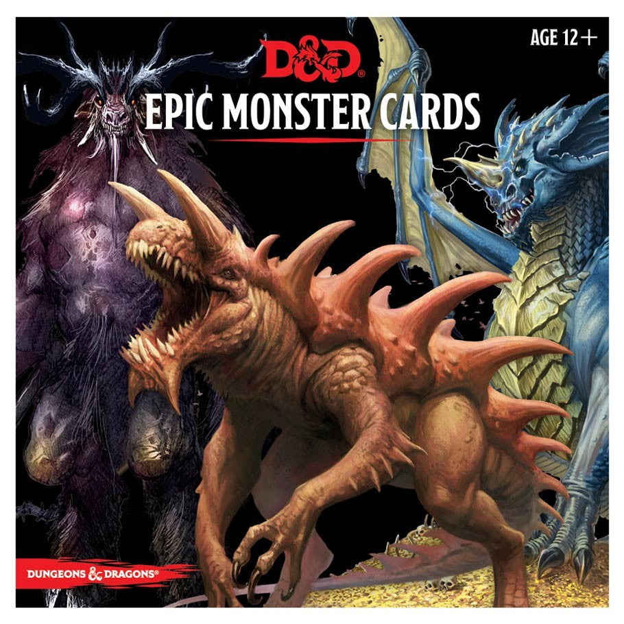 D&amp;D Monster Cards: Epic Monsters