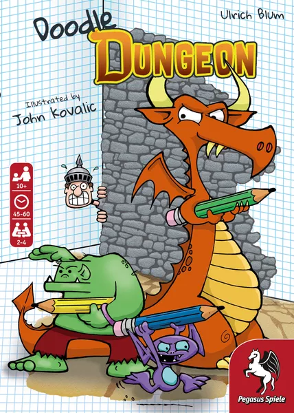 Doodle Dungeon - Box Damaged