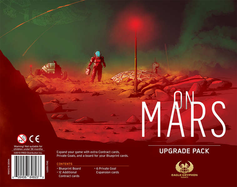 On Mars Bundle: Core Game + On Mars Upgrade Pack (KS Extras) + Beacon Promo Card