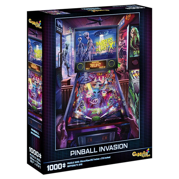 Puzzle: Pinball Invasion (1000 piece)
