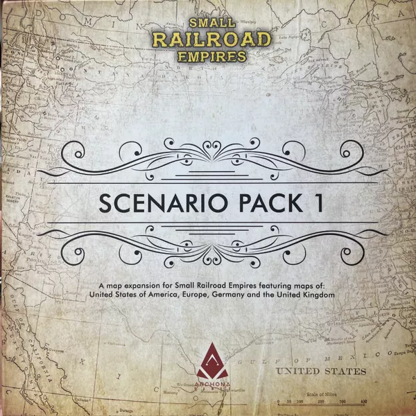 Small Railroad Empires Bundle: Core Game with Red Company Expansion and Scenario Packs 1&2