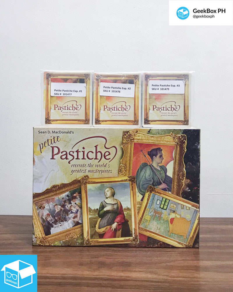 Petite Pastiche Bundle: Core Game with Extra Commissions Expansions