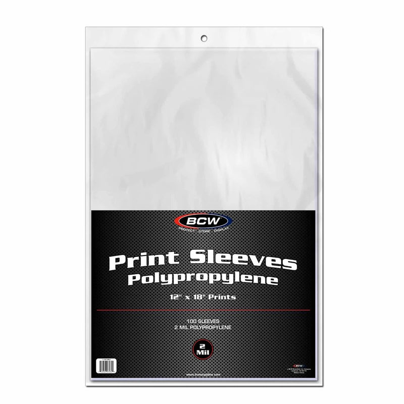 BCW 12x18 inches Photo Print Sleeves