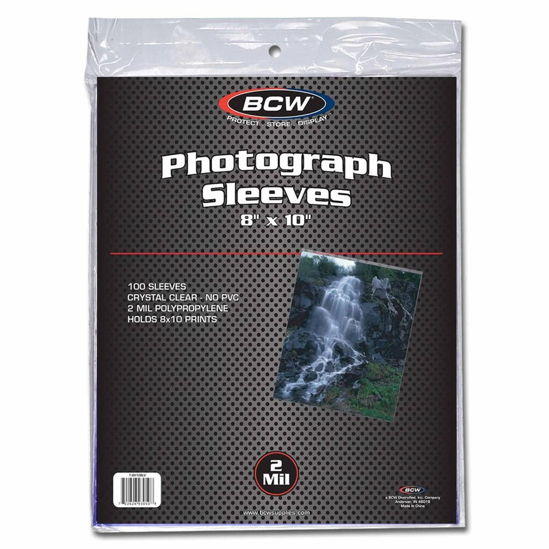 BCW 8x10 inches Photo Sleeves