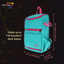 BCW Spectrum: TCG Backpack - Cyber Pink/Teal