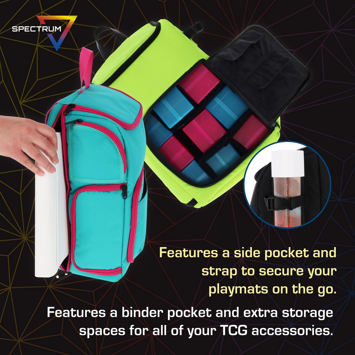 BCW Spectrum: TCG Backpack - Black
