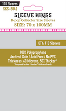 70x100mm Sleeve Kings K-Pop Collector Game Sleeves