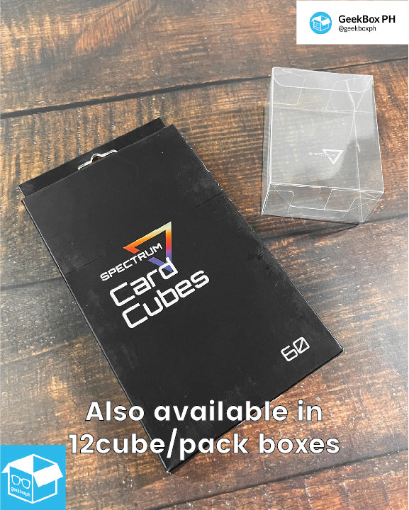 60ct BCW Card Cube - for 63.5x88mm cards (1 piece)