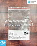 BCW Card Cube - 60ct (12-cubes) - for 63.5x88mm cards