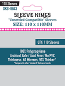 110x110mm Sleeve Kings Unsettled Compatible Game Sleeves