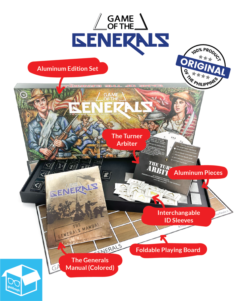 Game of the Generals: Aluminum Edition Set (with ID Sleeves) - AES