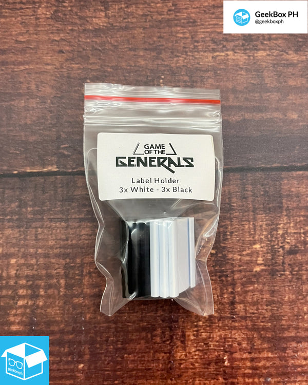 Game of the Generals - Label Holder (Spare Parts)