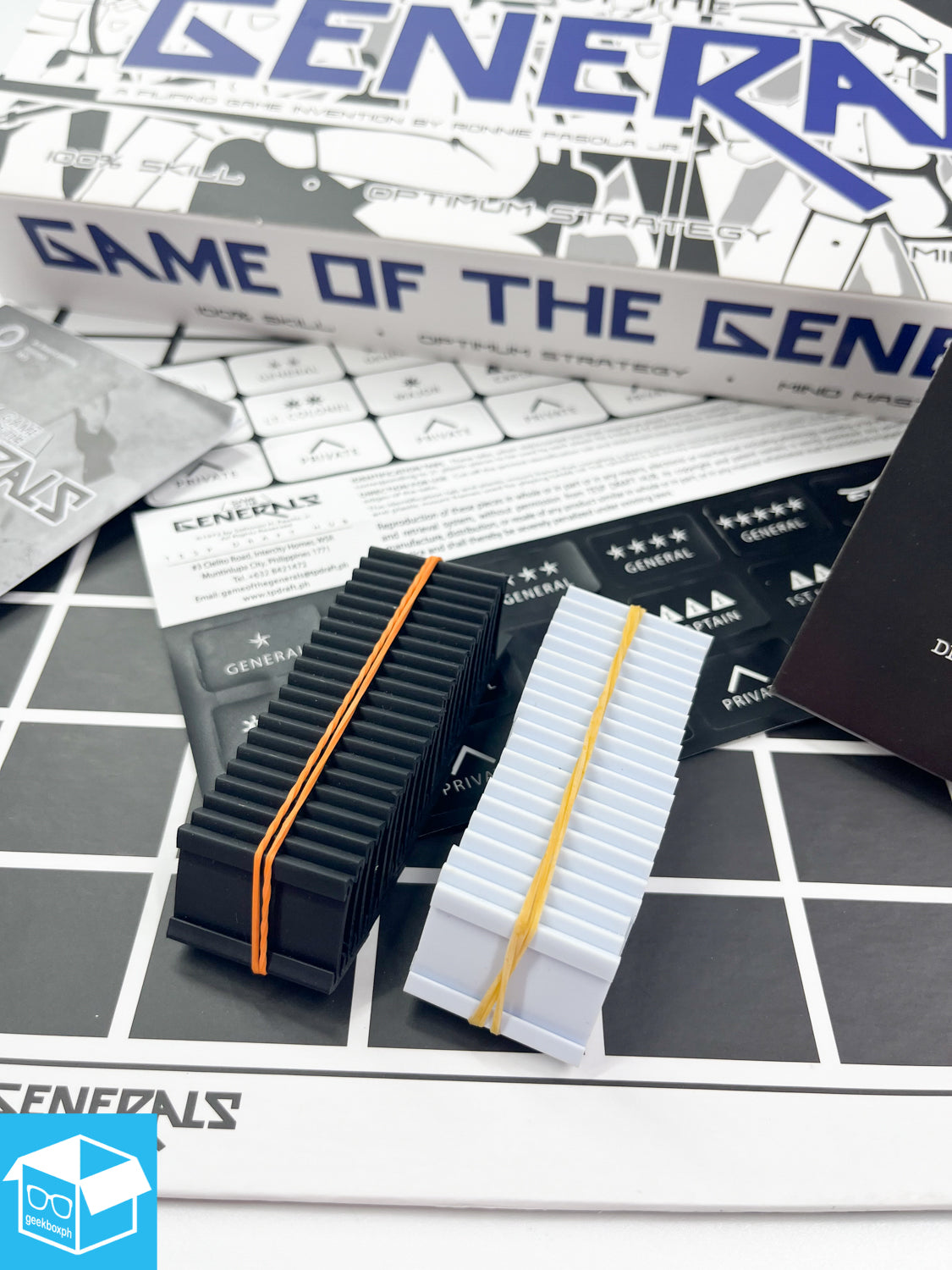 Game of the Generals: Mark-Proof Set (MPR White) - New Edition
