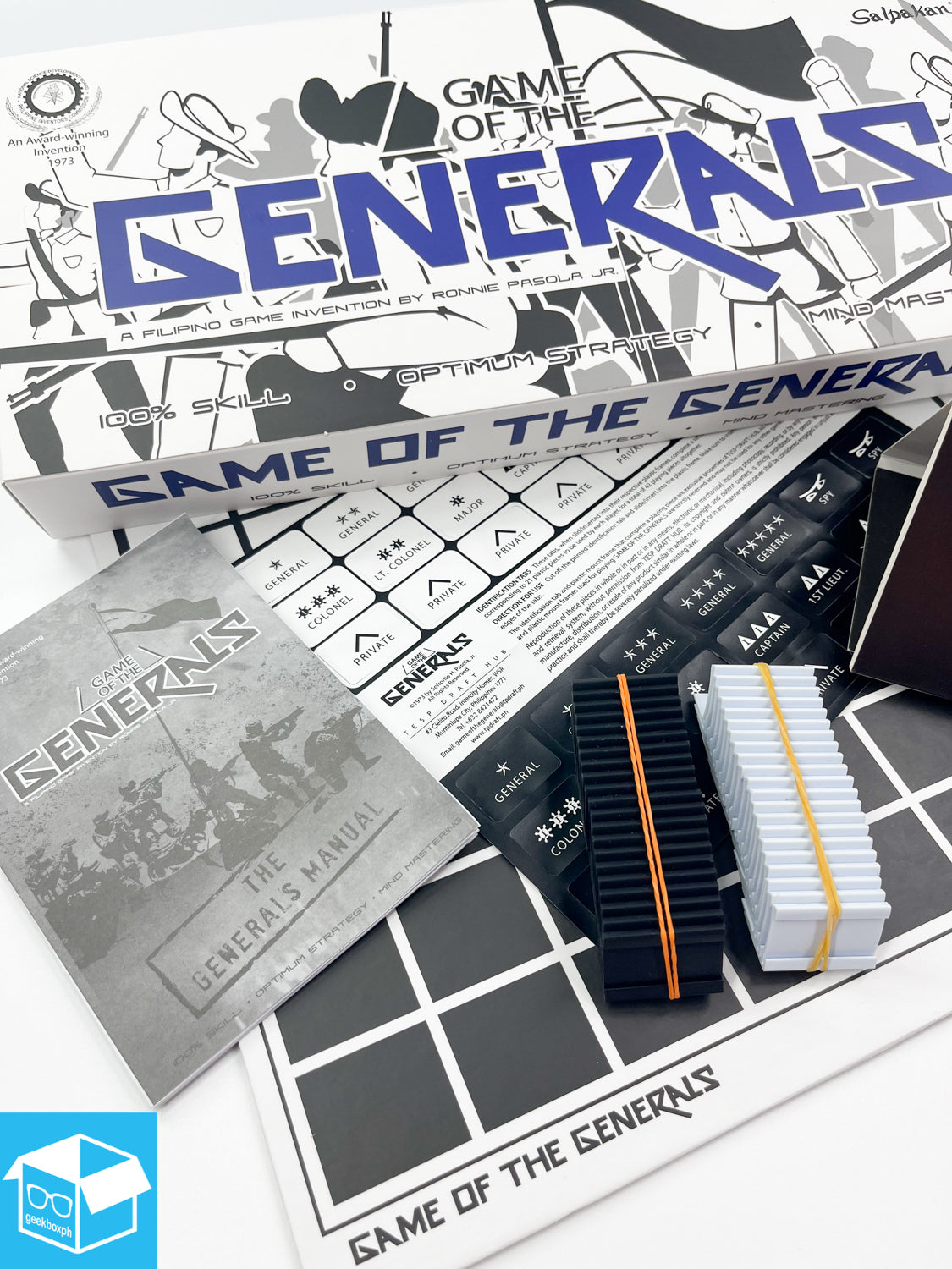 Game of the Generals: Mark-Proof Set (MPR White) - New Edition