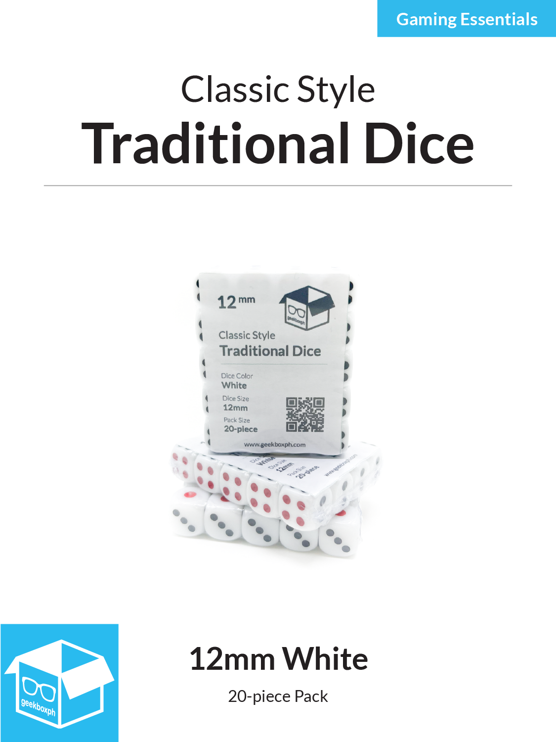 Traditional Style Dice for Mooncake Dice Game