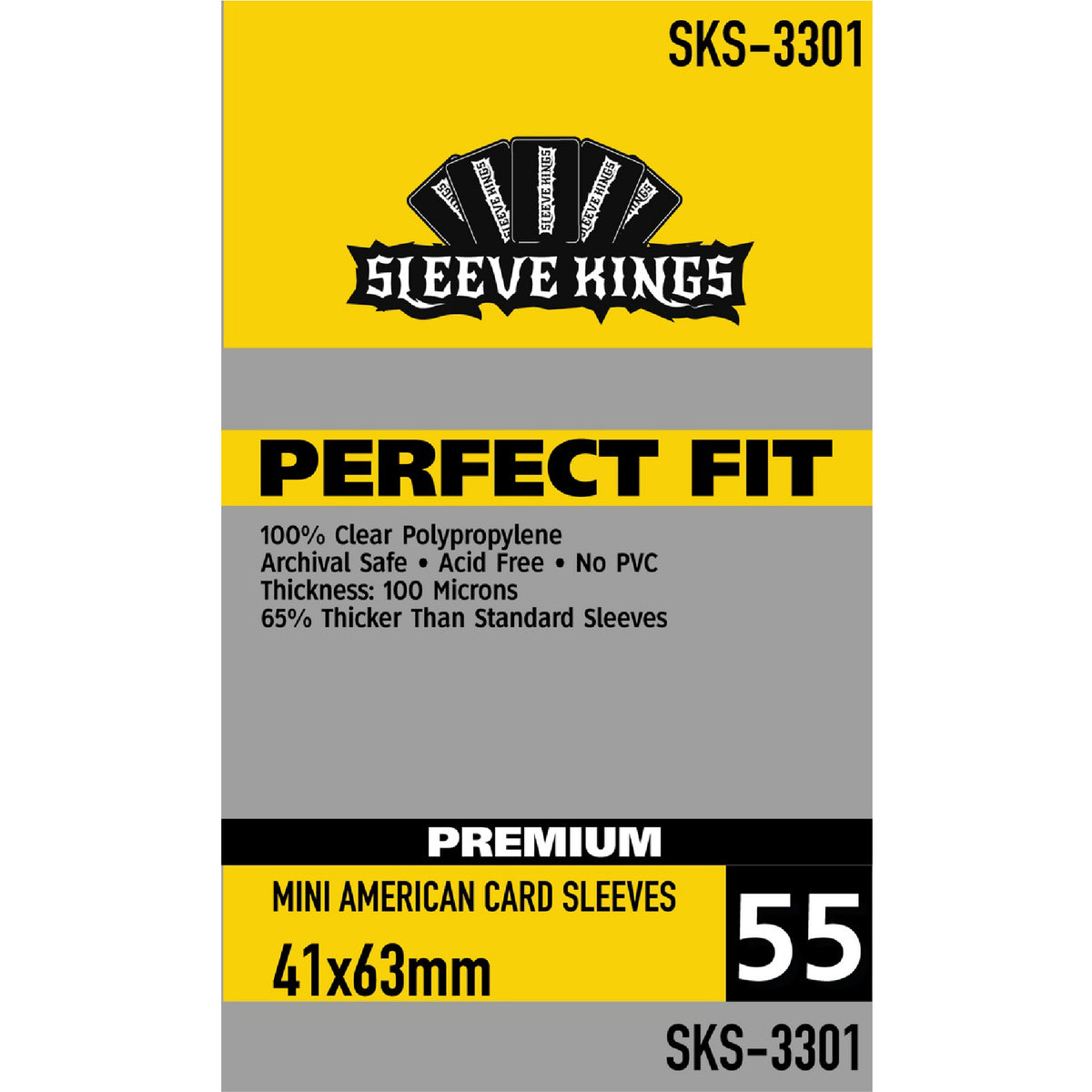 Sleeve Kings Mini USA Card Sleeves 41x63mm Philippines