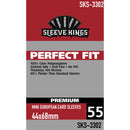 45x68mm - 44x68mm - Sleeve Kings Mini Euro Card Sleeves (Standard/Premium)