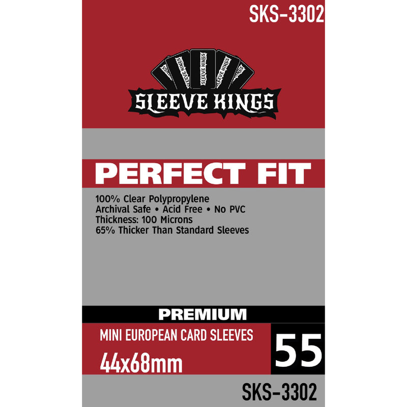 Sleeve Kings Mini Euro Card Sleeves 45x68mm Philippines - GeekBox.PH Sleeve Kings Mini Euro Card Sleeves 45x68mm Philippines - GeekBox.PH