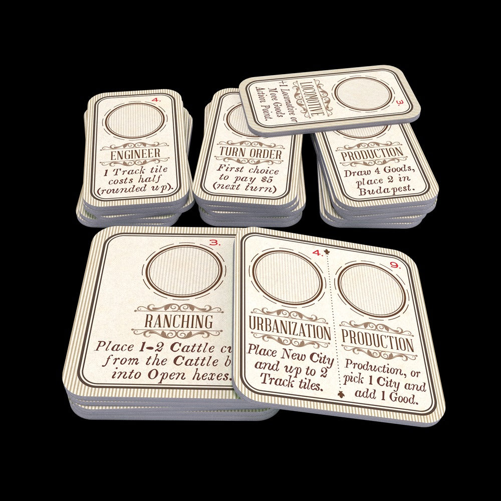 Age of Steam Deluxe: Promo Action Tiles