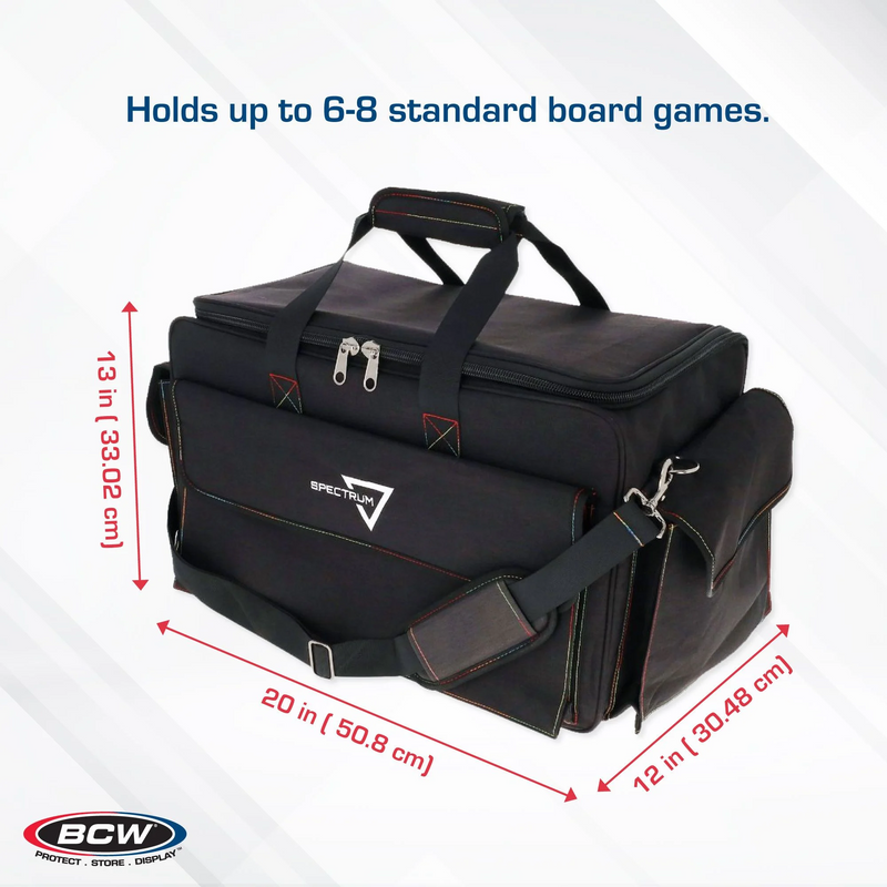 BCW Spectrum: Board Game Bag - Black