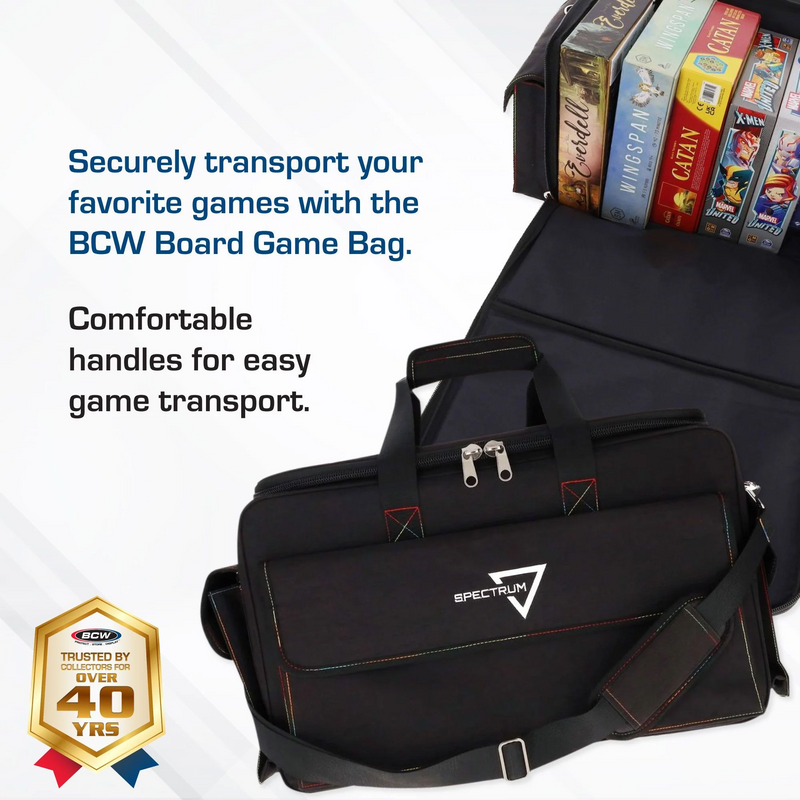 BCW Spectrum: Board Game Bag - Black