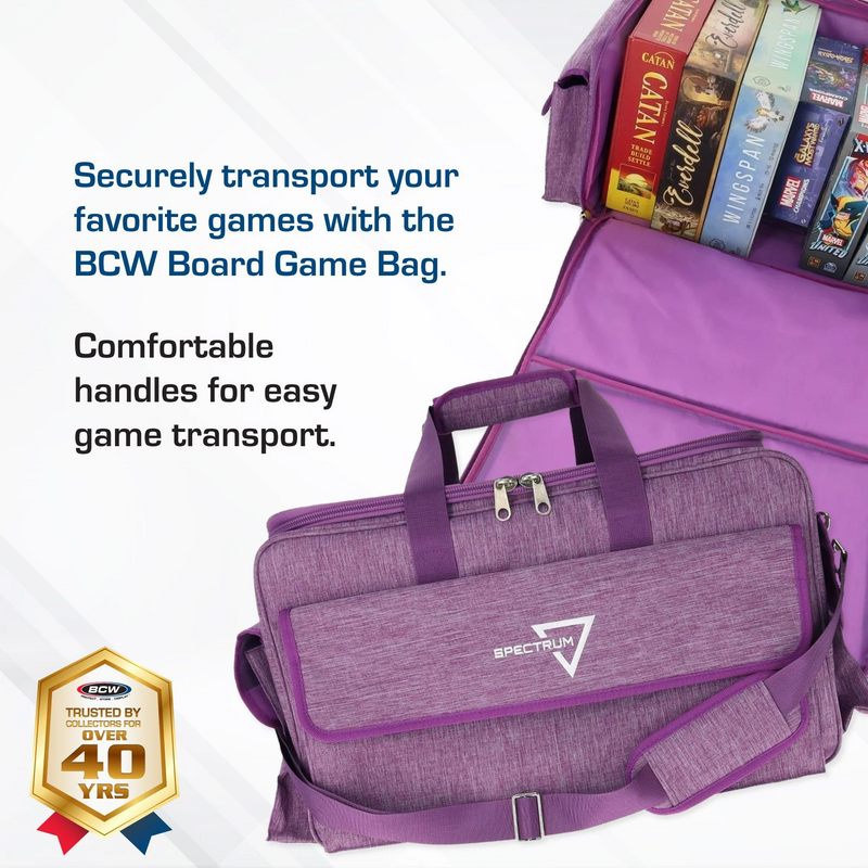 BCW Spectrum: Board Game Bag - Purple