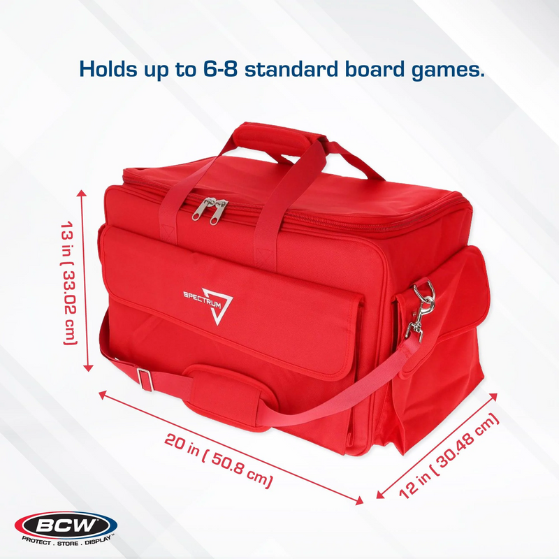 BCW Spectrum: Board Game Bag - Red