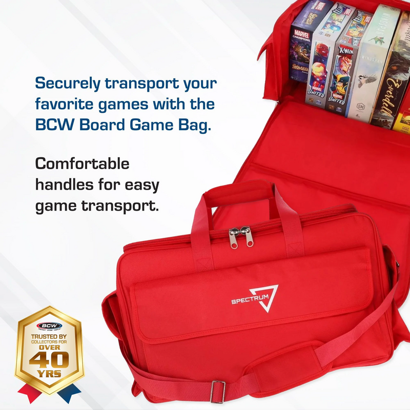 BCW Spectrum: Board Game Bag - Red