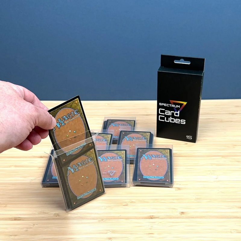 BCW Card Cube - 15ct (12-cubes) - for 63.5x88mm cards