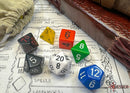 Chessex: 7-set Opaque Nostalgia GM & Beginner Player Dice