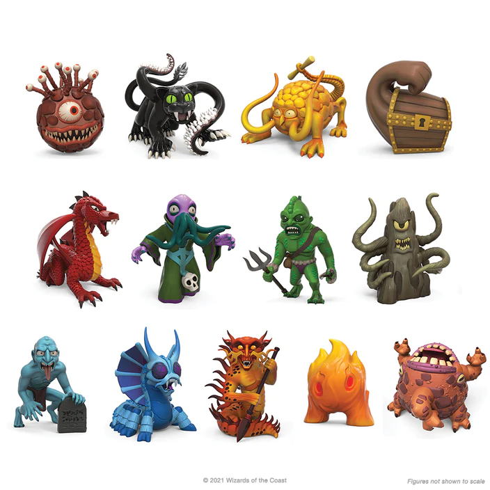 D&D: 3" Vinyl Minis Series 1 (SOLD per piece)